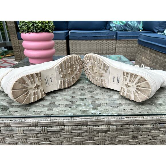 Dolce Vita Nighy Women’s Combat Boots – Faux Shearling Lined Women Size 9 - Picture 8 of 8